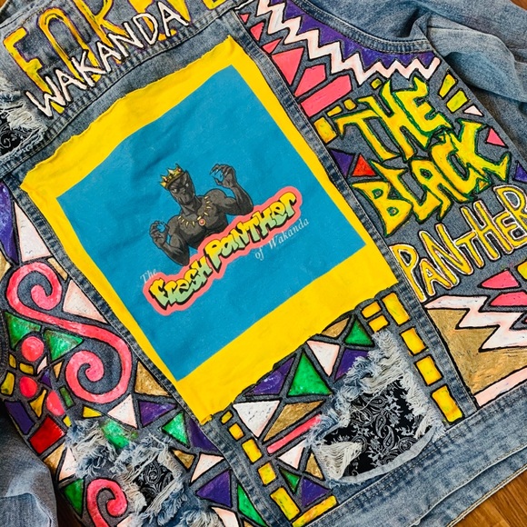 Amaizing Custom Denim Jacket - Picture 2 of 2